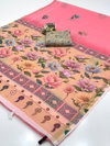 Tew Soft Linen Fabric Saree Wholesale Clothing Distributors In India